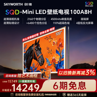 创维 壁纸电视A8H 100英寸 SQD-MiniLED 游戏电视