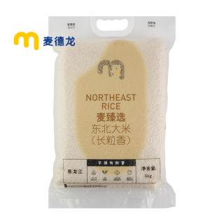 麦臻选 长粒香 东北大米  1袋 5kg