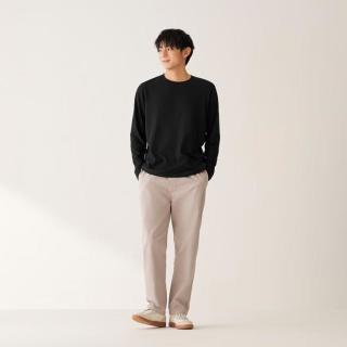 無印良品 MUJI 男士长袖T恤