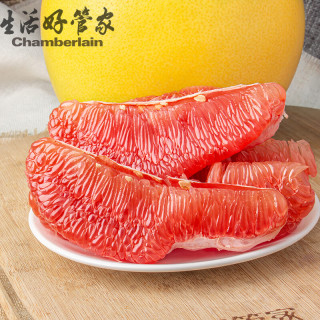 生活＆好管家 福建平和琯溪蜜柚新鲜水果红心柚子应季现摘净重4.5-5斤2粒优选装
