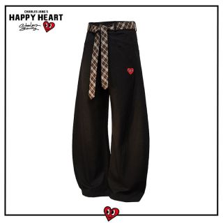 百亿补贴：CHARLES JANG'S HAPPY HEART 美式弯刀剪裁 男士休闲裤