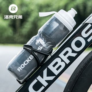 洛克兄弟自行车水壶保冷保温水杯挤压式山地车公路车骑行运动水瓶