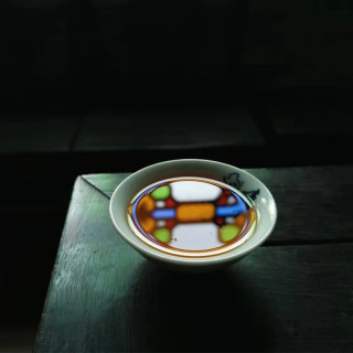 一物堂茶器手绘“高档青花陶瓷制作技艺”李水泉原创茶杯家用主人杯
