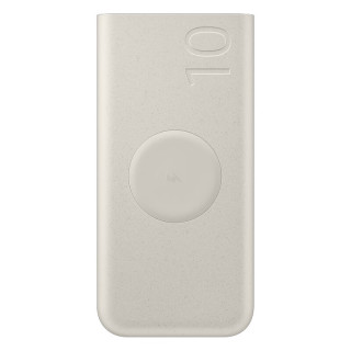 三星 10000毫安25w 无线充移动电源EB-U2510（米白色）