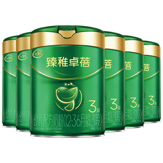 飞鹤 臻稚卓蓓有机幼儿配方奶粉3段 8倍乳铁蛋白 700g*6罐