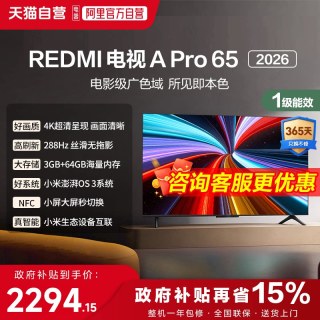 小米 REDMI 红米 A 2025款 L75MA-RAE 液晶电视 75英寸 4K