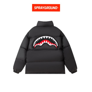 SPRAYGROUND 鲨鱼嘴羽绒服夹克时尚宽松保暖加厚羽绒服JM WD941307
