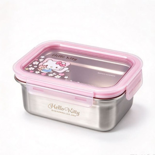 乐扣乐扣 可微波 Hello Kitty限定保鲜盒 800ml
