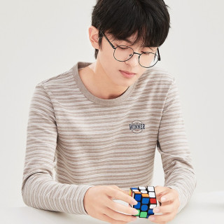 Coco Smart 男大童保暖内衣套装初中高中学生青少年秋衣秋裤儿童秋冬纯棉毛衫