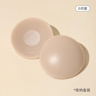 Ubras 果冻硅胶婚纱乳贴女婚纱用防走光防凸点小胸隐形防滑胸贴