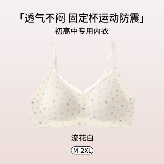 发育期少女文胸高中生内衣初中学生青春期女孩大童三阶段定型胸罩