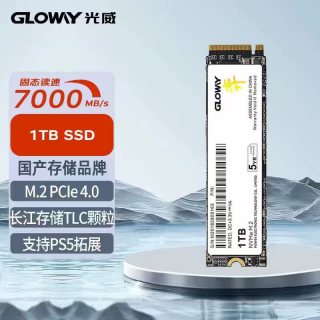 移动端：光威 弈系列 NVMe协议 M.2 固态硬盘 PCI-E 4.0 TLC颗粒