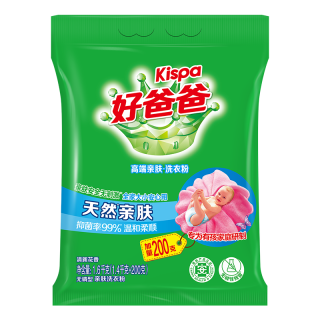 好爸爸 天然亲肤洗衣粉 1.6kg 清新花香