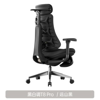 国家补贴、88VIP：黑白调 [重磅新品]黑白调T8Pro智能人体工学椅通风电竞椅办公椅电脑椅子