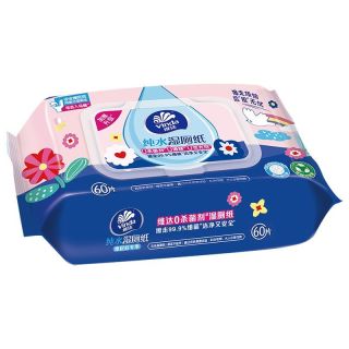 百亿补贴：维达 吾皇IP湿厕纸 60 抽*2