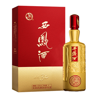 西凤酒 30年大师版 52度凤香型白酒 1000mL 中国红礼盒