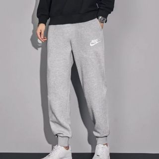 百亿补贴：耐克 Club Sportswear合身中腰束脚收口针织运动裤卫裤BV2763-063