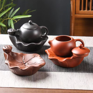紫砂壶垫茶托壶承壶托养壶盘泡茶功夫茶具零配配件茶杯垫陶瓷底座