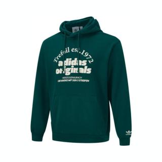 阿迪达斯 三叶草 男子GRAPHIC HOODIE针织连帽套衫