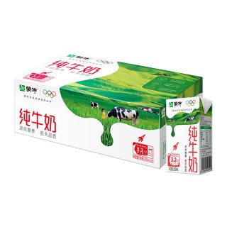 蒙牛 3.2g蛋白质 纯牛奶