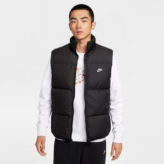 耐克 男子运动休闲保暖立领羽绒服马甲背心IB2978-010