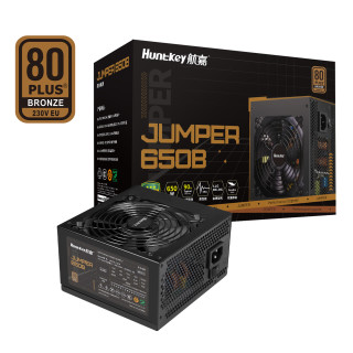 航嘉 JUMPER650B铜牌直出额定650W电脑主机台式机电