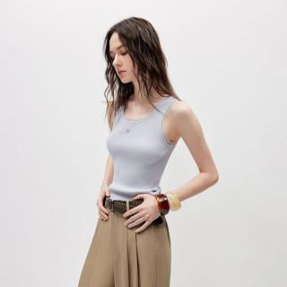 ONLY 秋季清新无袖背心修身显瘦针织衫女