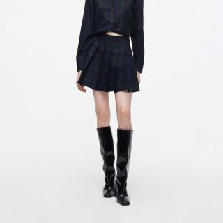 ONLY 2025秋季学院风显瘦A字短裙百褶裙半身裙女