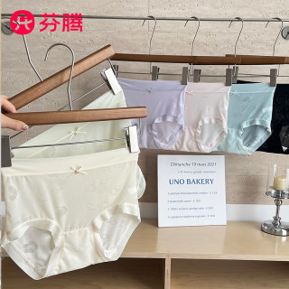 芬腾 7A抗菌聚乳酸冰丝无痕女士内裤 L码 10条装
