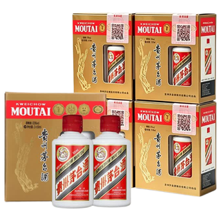 茅台 飞天 53度酱香型白酒 50ml*10瓶 礼盒装
