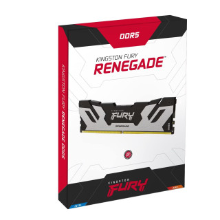 金士顿 32GB DDR5 7200频率台式机内存条 RGB灯条 电竞超频 FURY系列