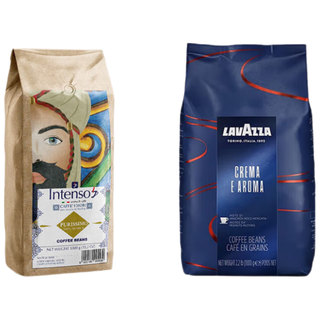 拉瓦萨 意式咖啡豆1kg+INTENSO巴西咖啡豆1kg