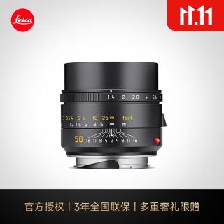 徕卡（Leica）SUMMILUX-M 50 f/1.4 ASPH.镜头 全新一代经典标准镜头 黑色