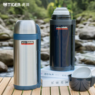 TIGER 虎牌 保温杯不锈钢便携户外杯男女运动水壶CWO-C150 1.49L