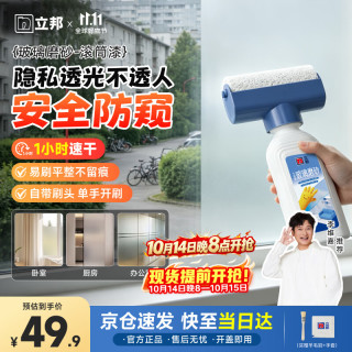 立邦 墙面修补膏补墙漆滚筒漆玻璃磨砂漆透光不透人 350g