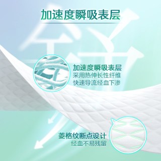 乐而雅 花王乐而雅零触感超薄日夜用卫生巾姨妈巾晚安睡裤任选