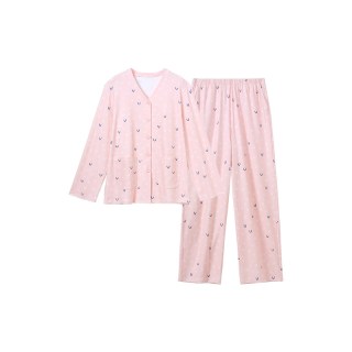 Ubras 贴贴系列|奶酪绒睡衣印花睡裙女式家居服套装情侣男秋冬款