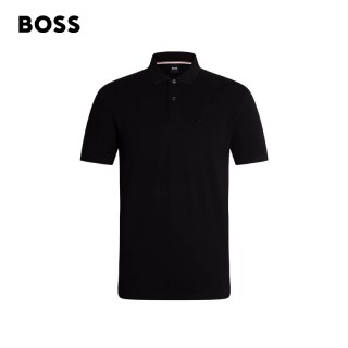 88VIP：BOSS 博斯26新款男商务休闲老钱风多色短袖BOSSPolo衫