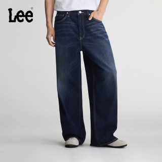 88VIP：Lee 26秋冬新品宽松阔腿牛仔裤深蓝色男潮