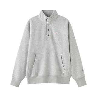 Champion 冠军加绒卫衣男26秋季套头立领上衣女