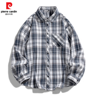 皮尔·卡丹 男士秋季宽松休闲衬衫