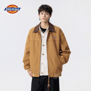 Dickies 双11开门红五折！秋冬季学院风宽松多口袋情侣工装夹克