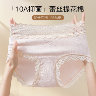 芬腾 10A抗菌内裤5条 纯棉