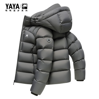 YAYA 鸭鸭男士羽绒服2026秋冬新款短款时尚百搭保暖外套Y