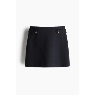 H&M HM女装半身裙夏季时尚休闲通勤高腰潮流A字短裙1265873