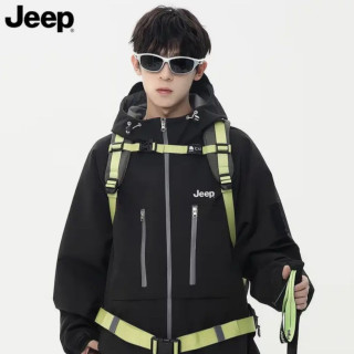 Jeep 男士冲锋防泼水风衣