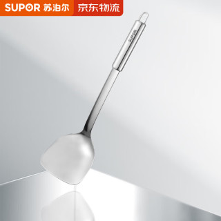 苏泊尔 KT01C2 不锈钢炒菜锅铲 加厚防烫