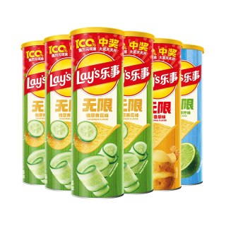 移动端：乐事 无限罐装休闲小吃零食大礼包休闲食品零嘴解馋单罐104g