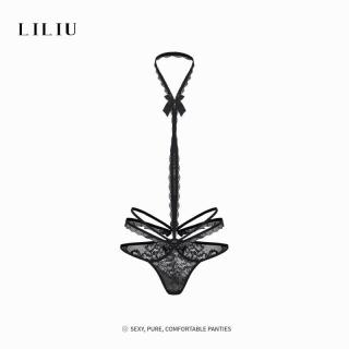 LILIU 挂脖蝴蝶结女士三角内裤