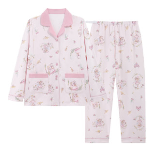 ROVO 孕妇 月子服产后喂奶哺乳睡衣吸汗产妇家居服套装